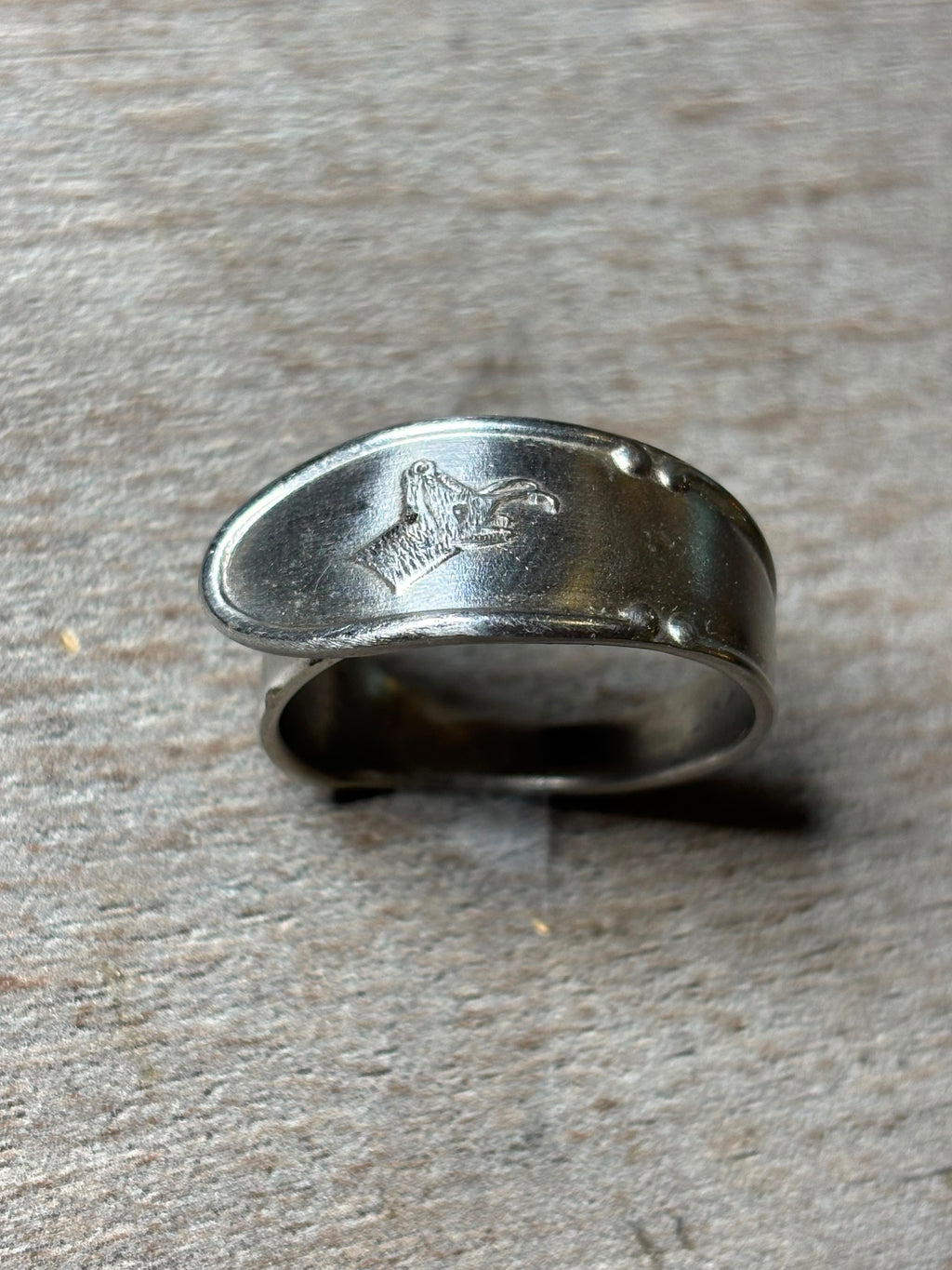 Anillo Minotauro - Baño de plata