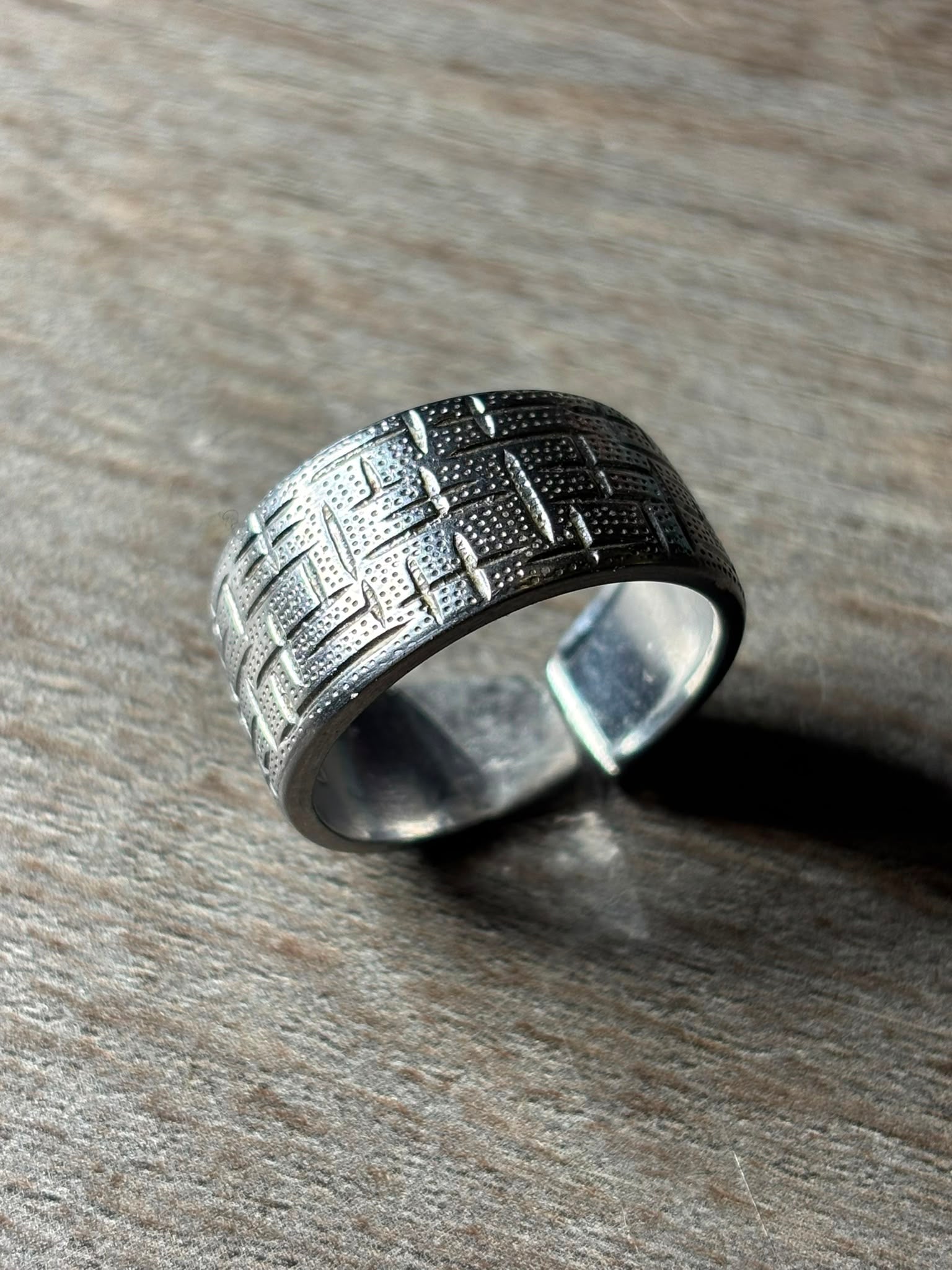 Anillo Laberinto - Acero Inoxidable