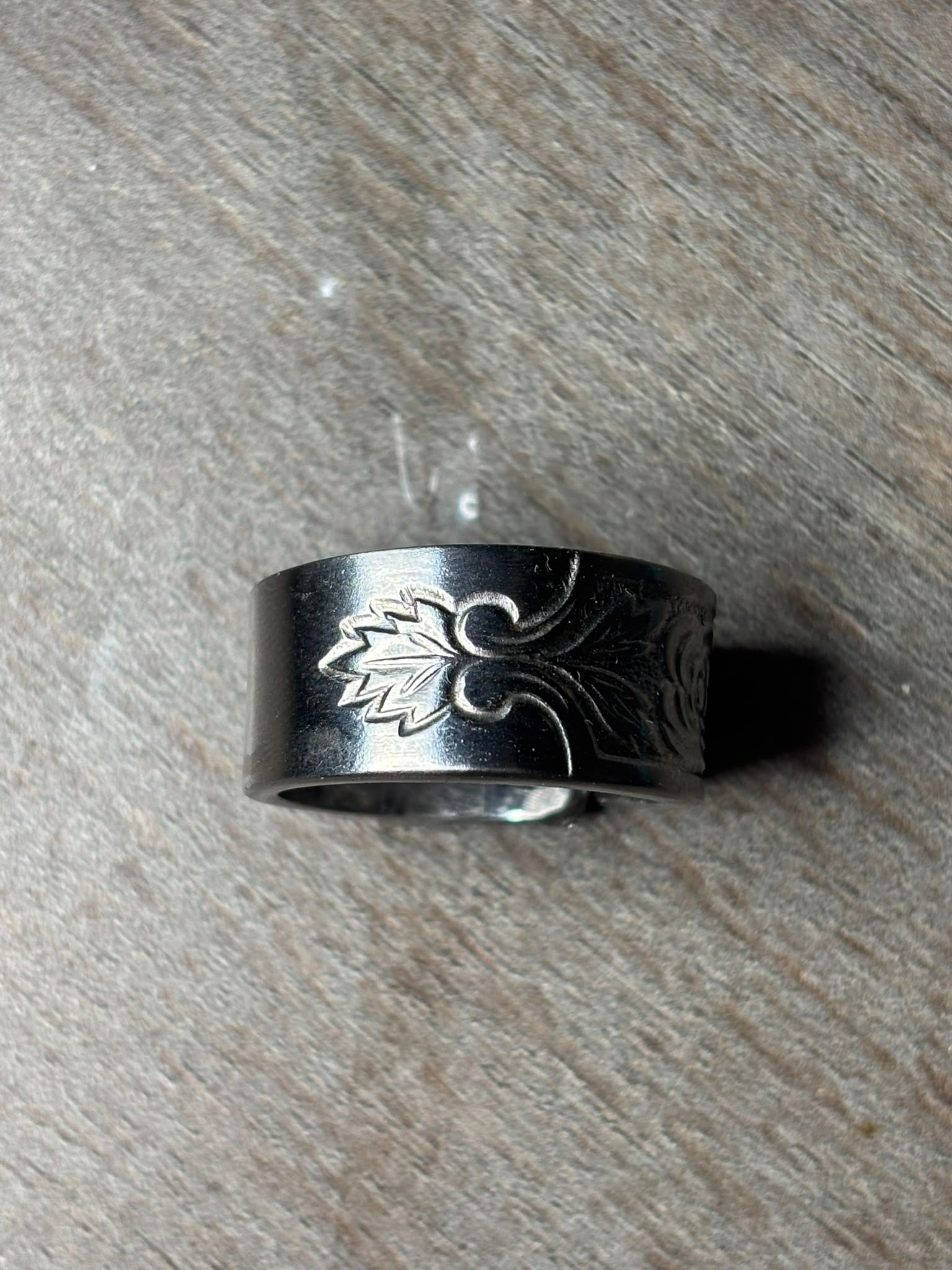 Anillo Lotus - Acero Inoxidable