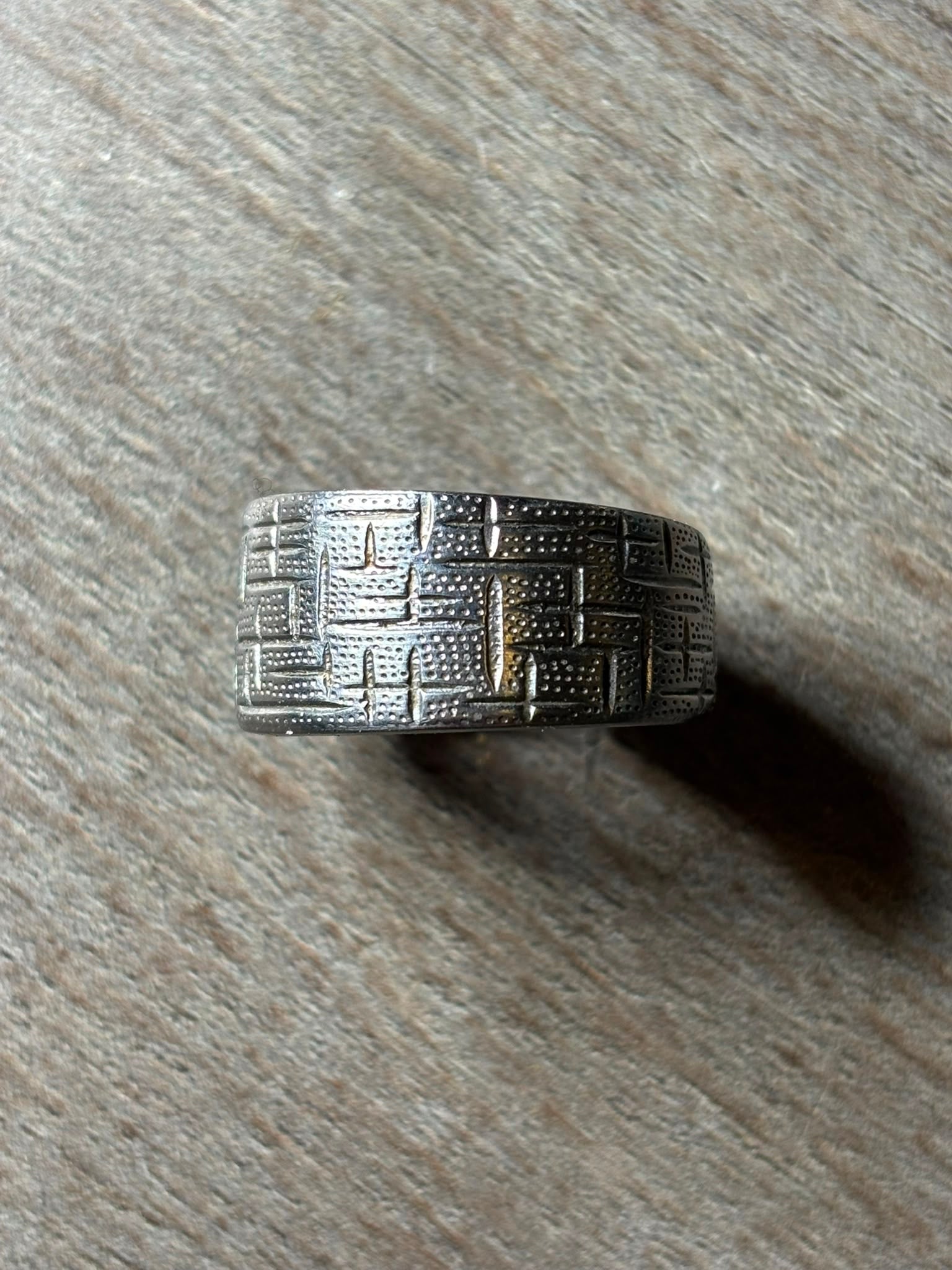 Anillo Laberinto - Acero Inoxidable