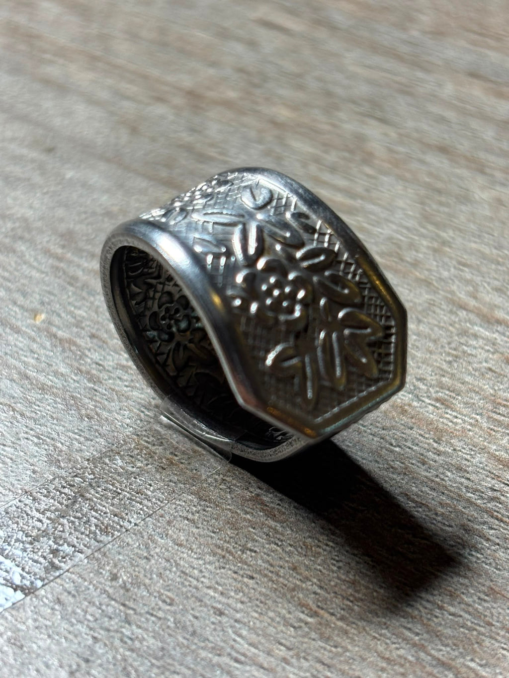Anillo Dorotea - Acero Inoxidable