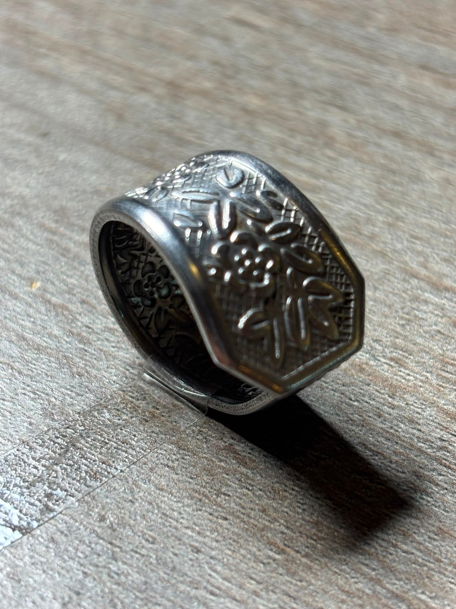 Anillo Dorotea - Acero Inoxidable