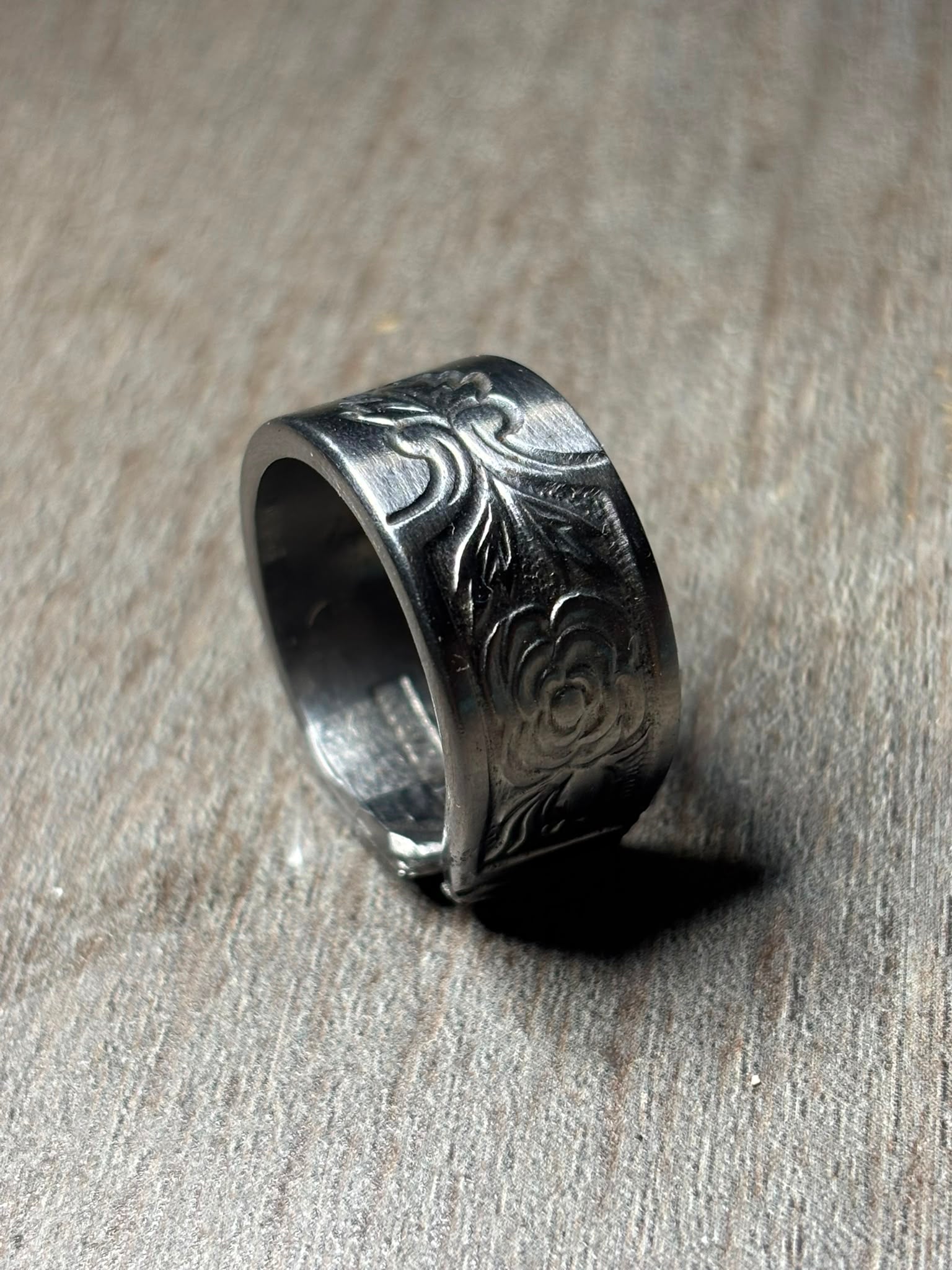 Anillo Lotus - Acero Inoxidable