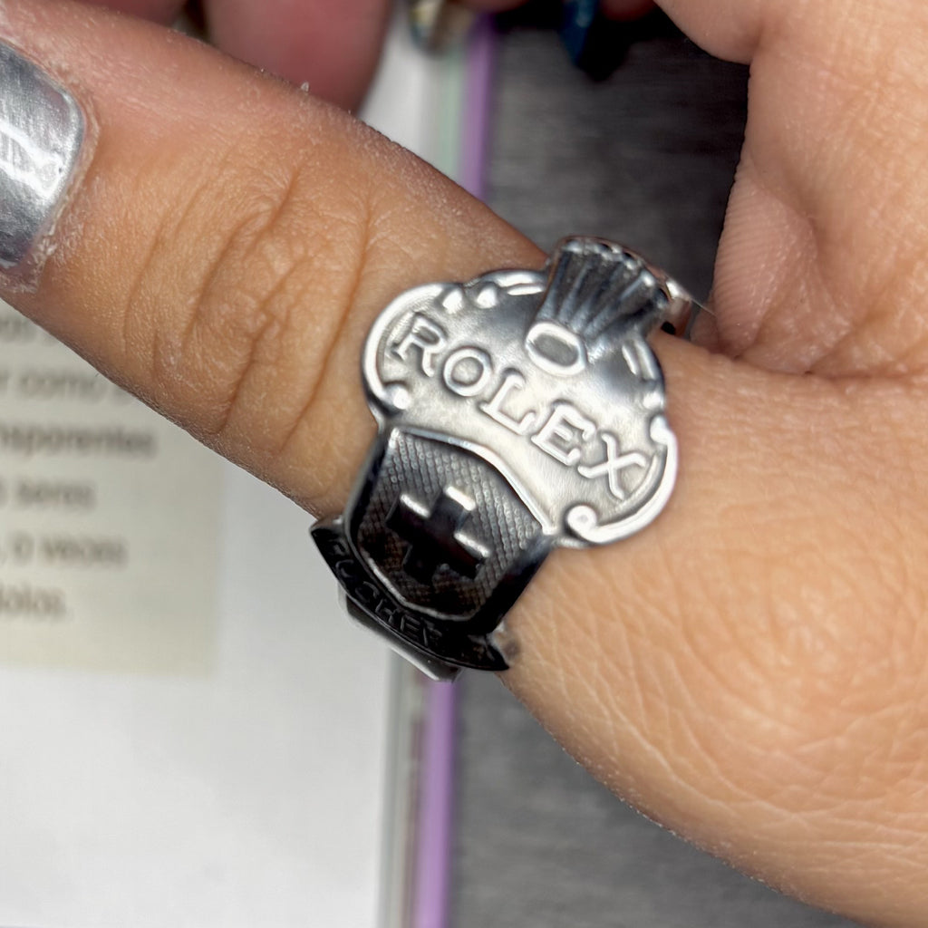 Anillo Rolex - Acero Suizo