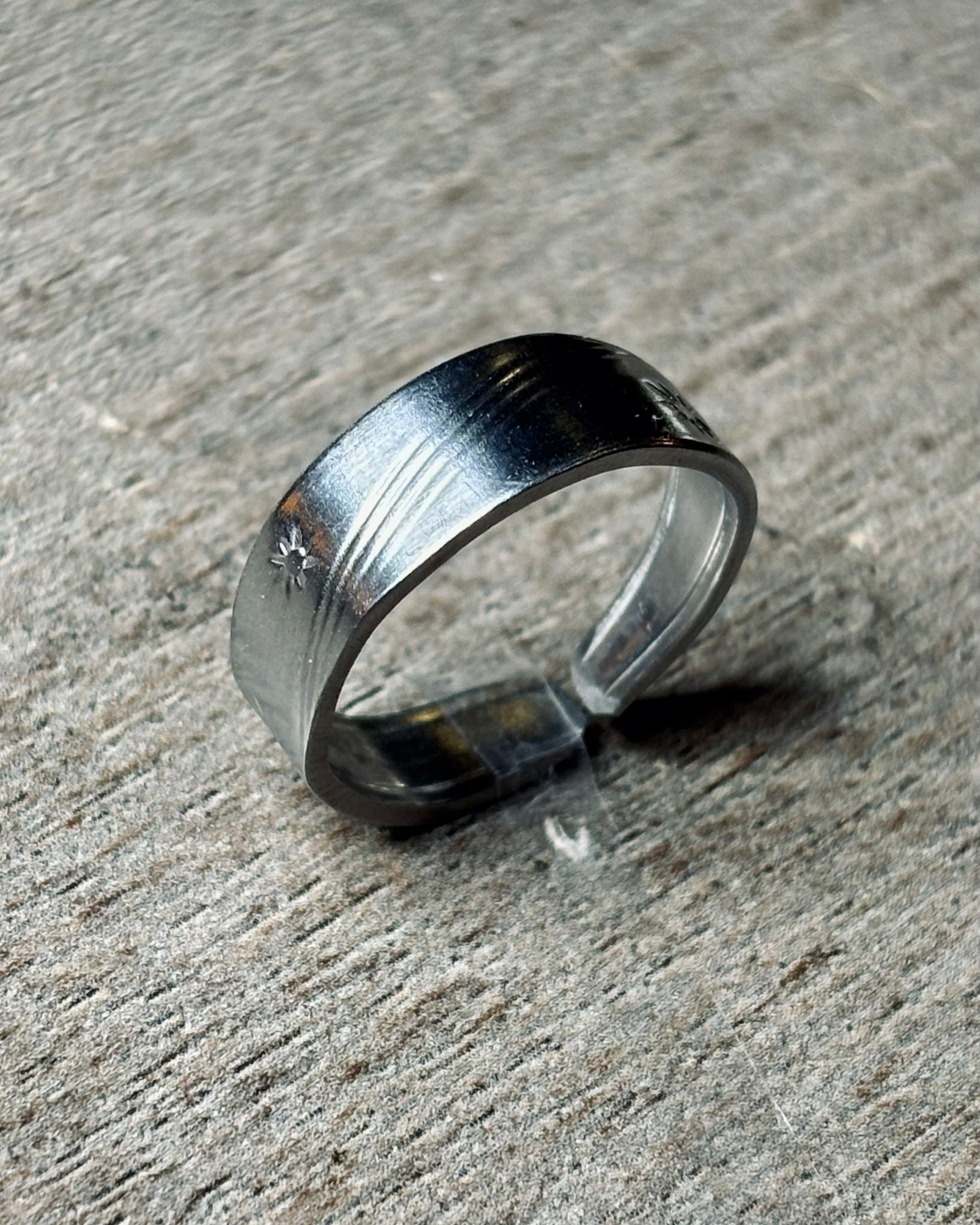 Anillo Helion - Acero inoxidable