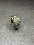 Anillo Vetus Flora - Bañado en plata 800