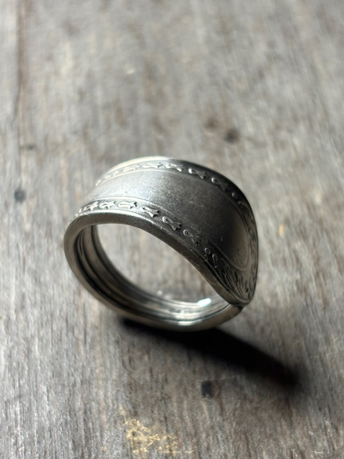 Anillo Delmira - Acero inoxidable