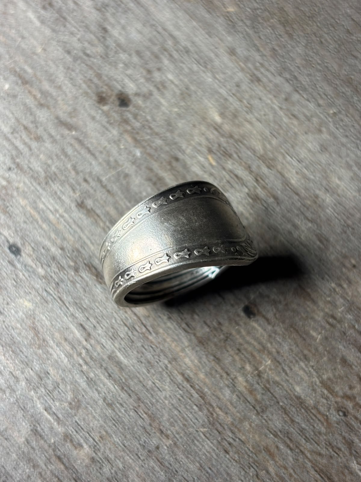 Anillo Delmira - Acero inoxidable