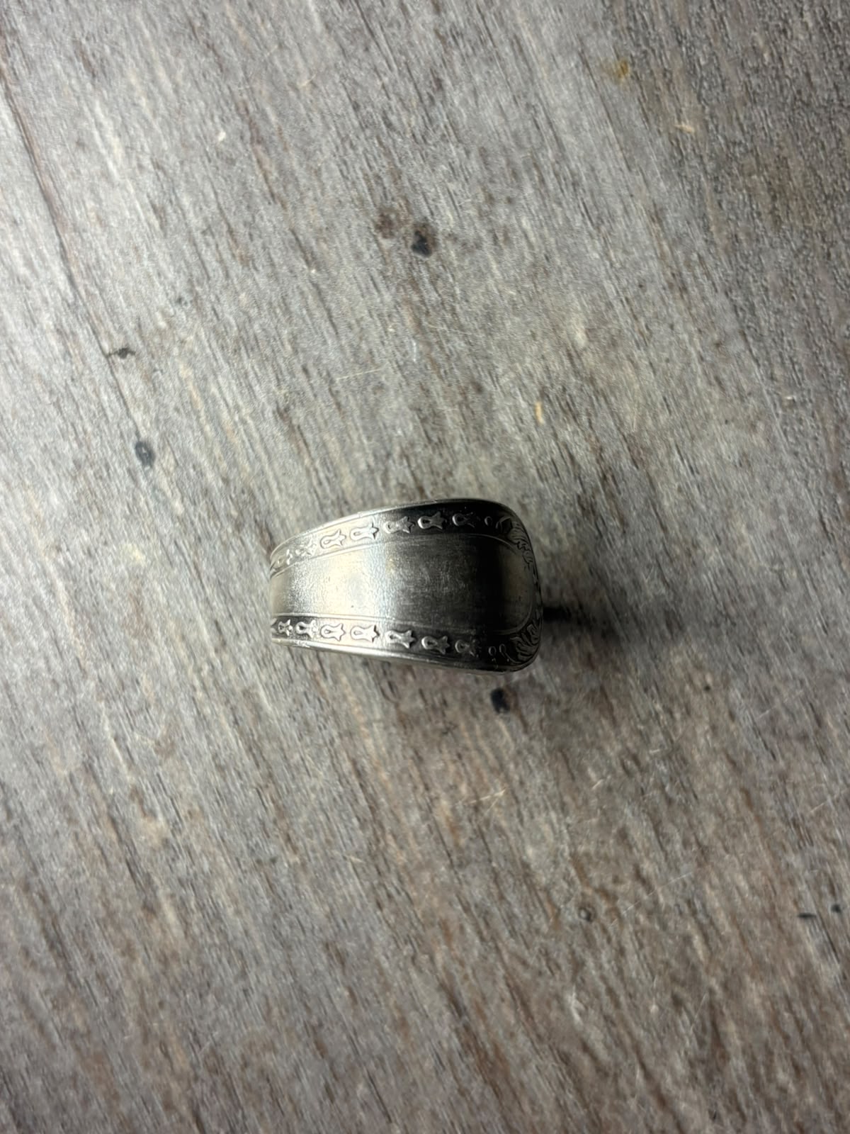 Anillo Delmira - Acero inoxidable