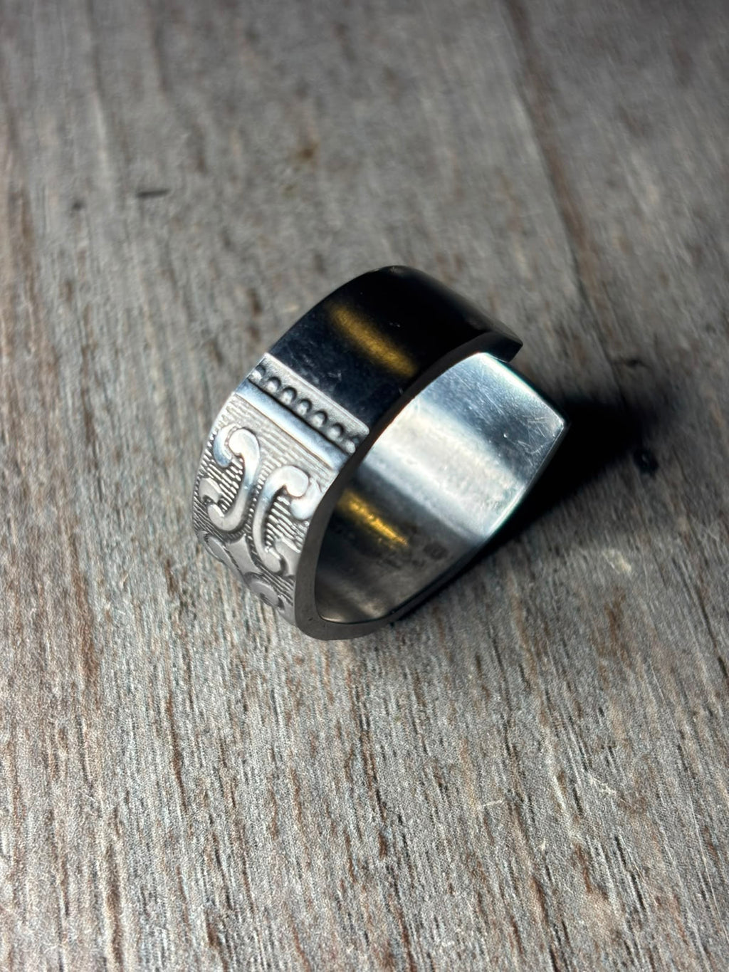 Anillo Rajah - Acero inoxidable