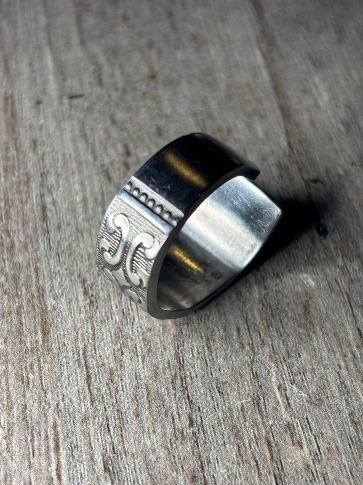 Anillo Rajah - Acero inoxidable