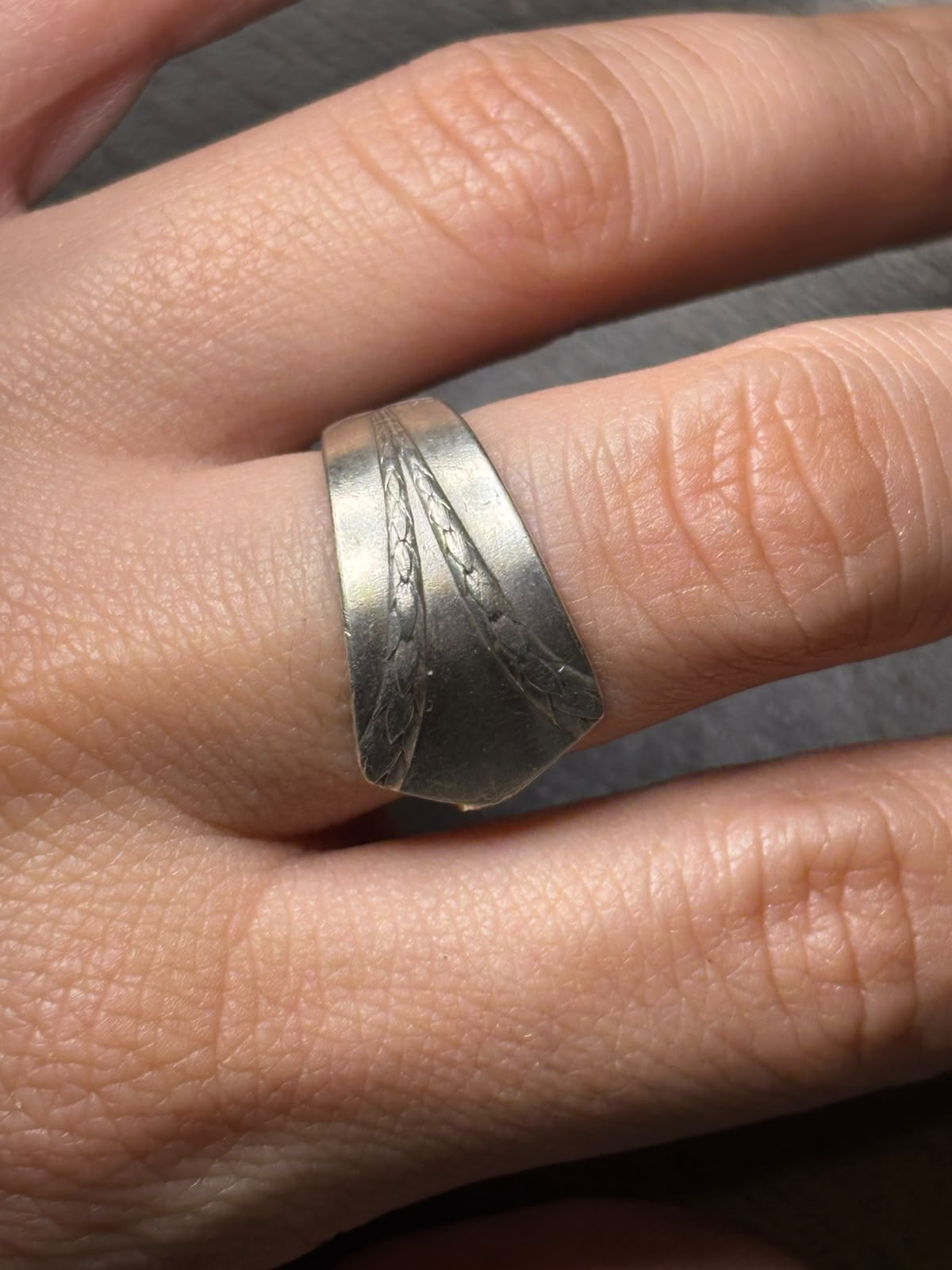 Anillo Mecha - Plata