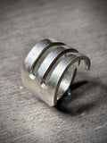 Anillo Tridente - Plata 800